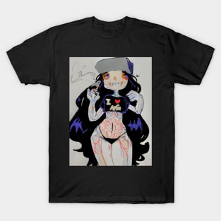 cassette girl anatomy T-Shirt
